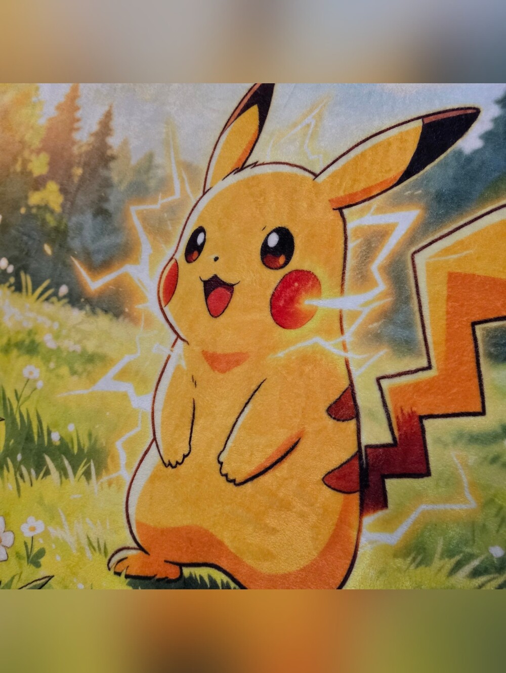 Pikachu Desk Mat / Rug - Picture 3 of 4